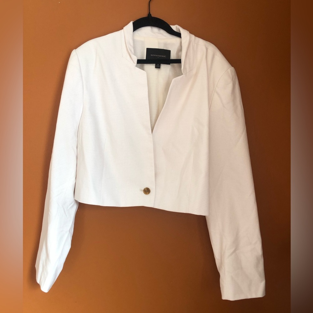 NWOT Banana Republic Cropped Blazer